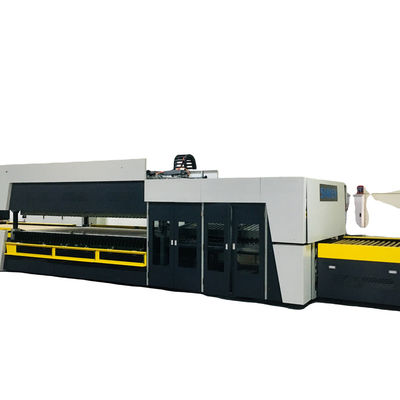 品質  Energy Saving Architecture High Efficiency PLC Control Glass Tempering Machine China Glass Furnace 工場